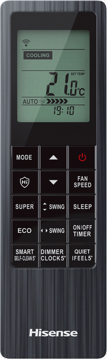 Hisense Free Match DC AMS-09UW4RVETG00(B) WI-FI настенный внутренний блок мульти сплит-системы