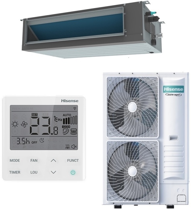 Hisense Heavy eu AUD-60UX4REH8/AUW-60U6RW8 канальный кондиционер
