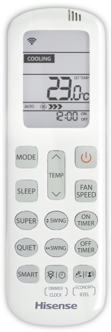 Hisense Premium AMS-09UR4SVETG67(R) SILVER FM R32 настенный внутренний блок мульти-сплит системы