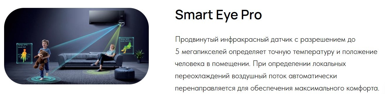 Hisense Sensation Slider Pro AS-10UW4RWMQK00 настенный кондиционер