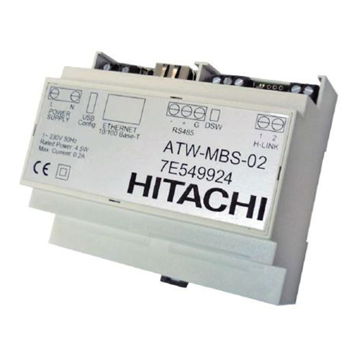 Hitachi ATW-MBS-02 modbus интерфейс