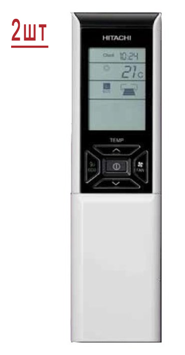 Hitachi RAM-33NP2E/ RAK-15QPE*2 мульти сплит-система на 2 комнаты