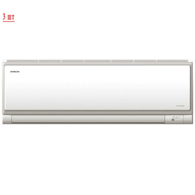 Hitachi RAM-71QH5/RAK-25NH6A*3 мульти сплит-система на 3 комнаты