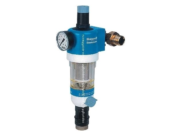Honeywell Сетчатый фильтр FK74C-1 1/4 AD 200mk магистральный фильтр для очистки воды