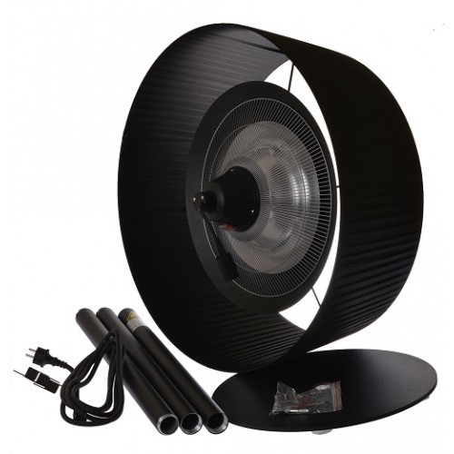 Hugett Floor Black (1821/B) электрический напольный инфракрасный обогреватель