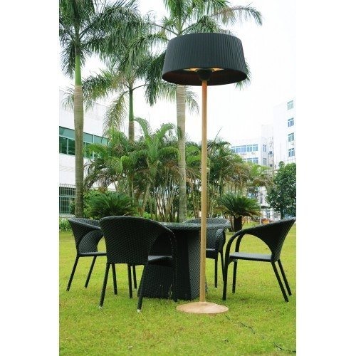 Hugett Floor Black (1821/B) электрический напольный инфракрасный обогреватель