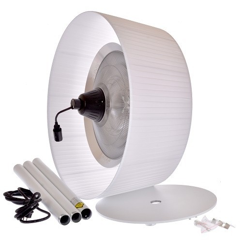Hugett Floor White (1821/W) для загородного дома инфракрасный обогреватель
