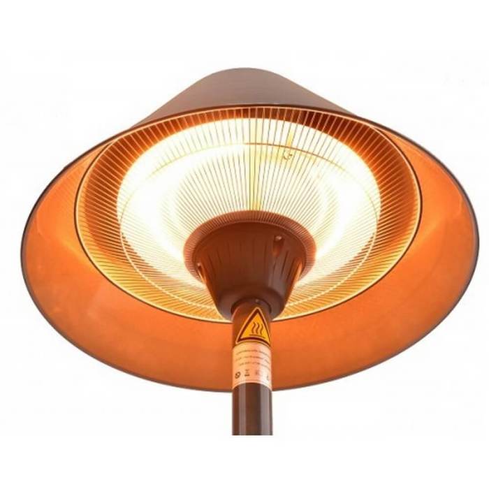 Hugett Tabletop Brown (1821 H-T) электрического типа настольный обогреватель