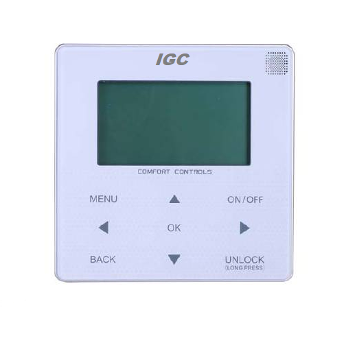 IGC IJRM-120H проводной контроллер для модульных и мини-чиллеров с сенсорным дисплеем
