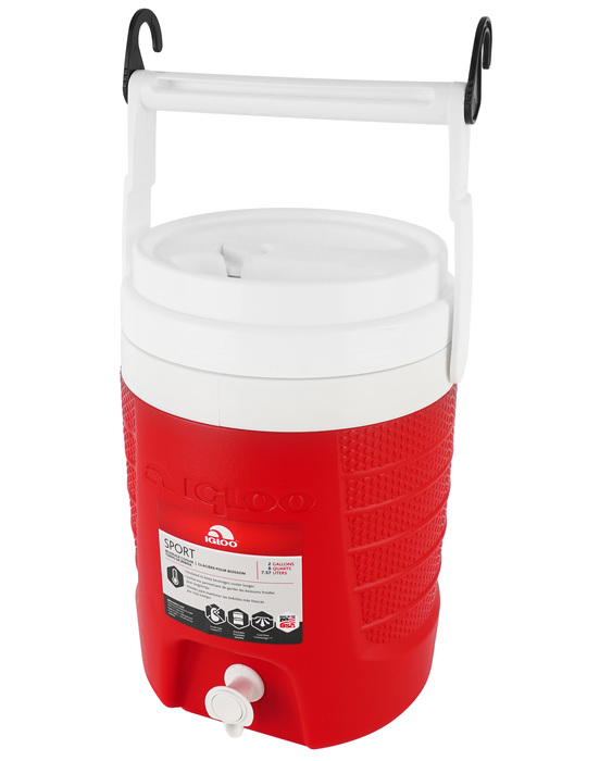 Igloo 2 Gal Sport red с клапаном изотермический контейнер для воды