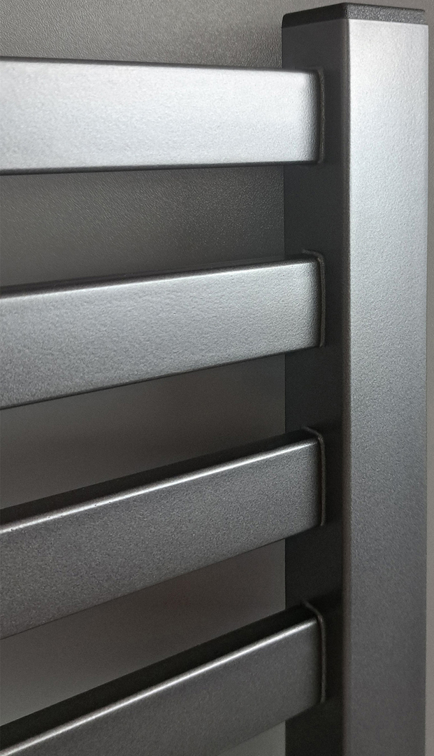 INDIGO Atlas (el) 80/50 Graphite Metallic электрический полотенцесушитель лесенка