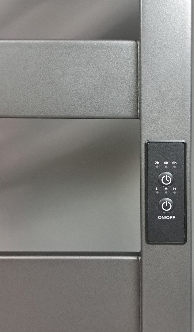 INDIGO Atlas (el) 80/50 Graphite Metallic электрический полотенцесушитель лесенка