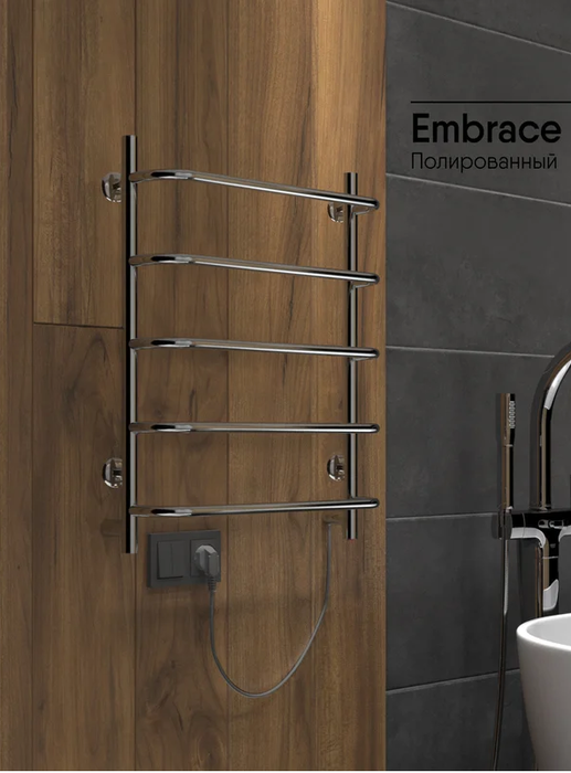 INDIGO Embrace б/п (el) 60/40 Полиров. электрический полотенцесушитель лесенка