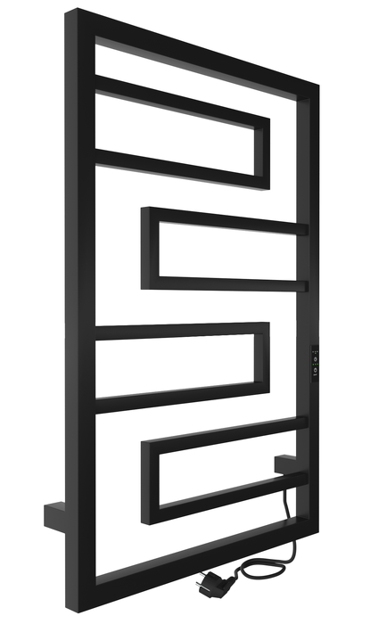 INDIGO Flavio Slim (el) Черный муар электрический полотенцесушитель лесенка