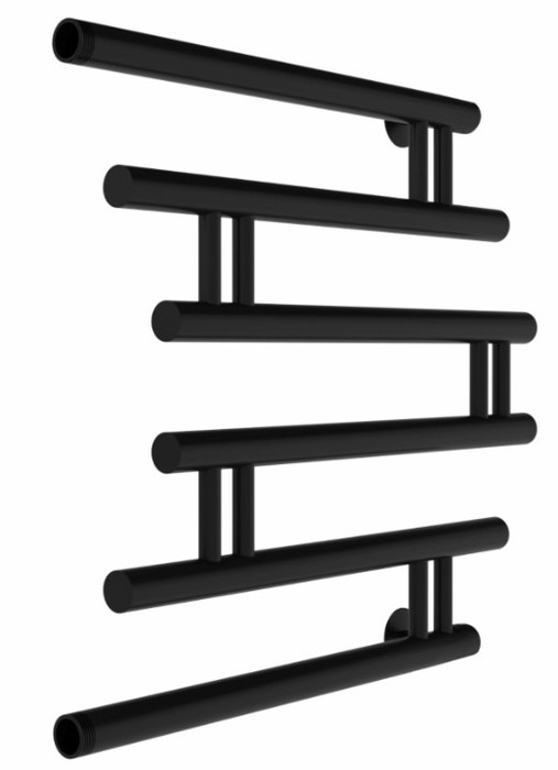 INDIGO Фокстрот Zip б/п (н.р.1") 60/60 Черный муар водяной полотенцесушитель фокстрот