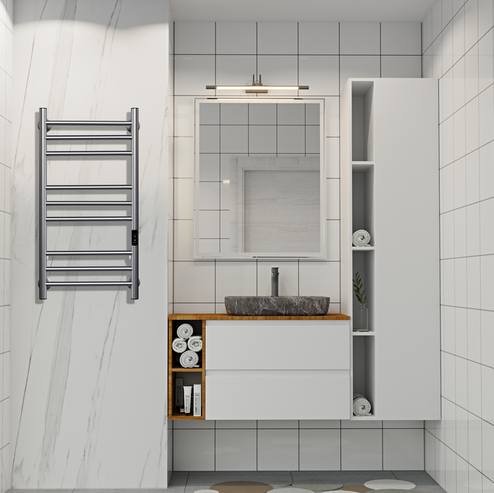 INDIGO Line Trinity (el) 80/40 Graphite Metallic электрический полотенцесушитель лесенка