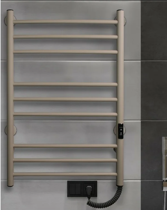 INDIGO Line Trinity (el) 80/50 Aurum Beige электрический полотенцесушитель лесенка