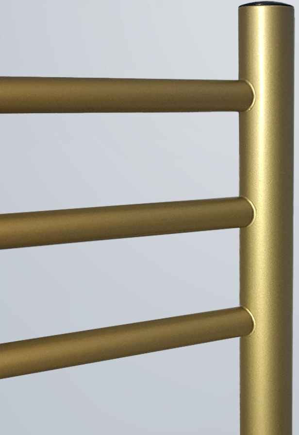 INDIGO Line Trinity (el) 80/50 Milky Gold электрический полотенцесушитель лесенка