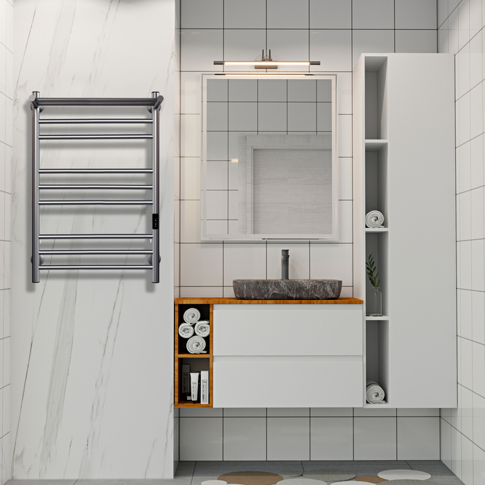 INDIGO Line Trinity с/п (el) 80/50 Gun Metal электрический полотенцесушитель лесенка