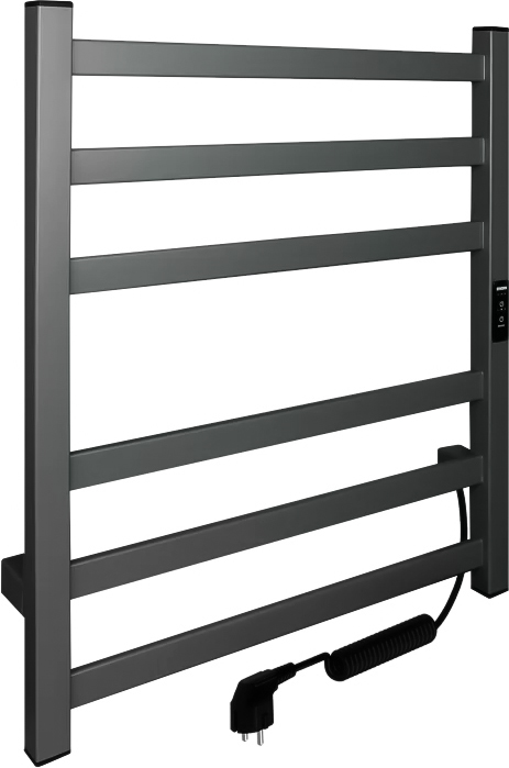 INDIGO Oktava Slim 3 (el) 60/50 Gun Metal электрический полотенцесушитель лесенка