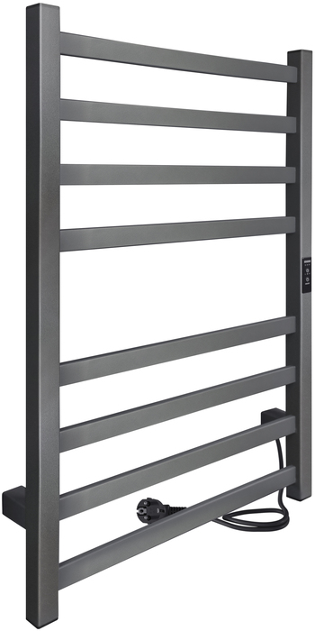 INDIGO Oktava Slim 3 (el) 80/50 Graphite Metallic электрический полотенцесушитель лесенка
