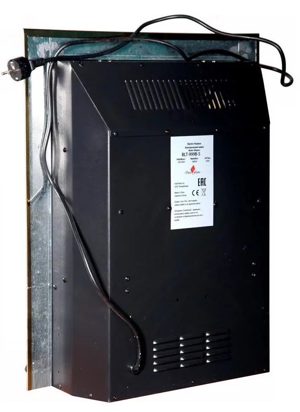 InterFlame Fobos BLACK классический очаг 2D