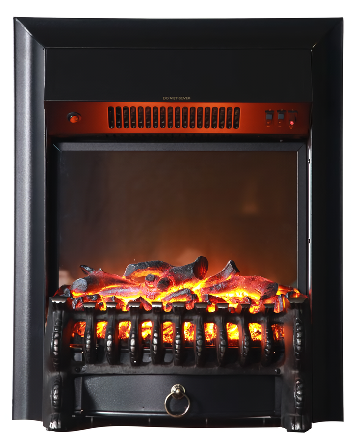 InterFlame Fobos BLACK классический очаг 2D