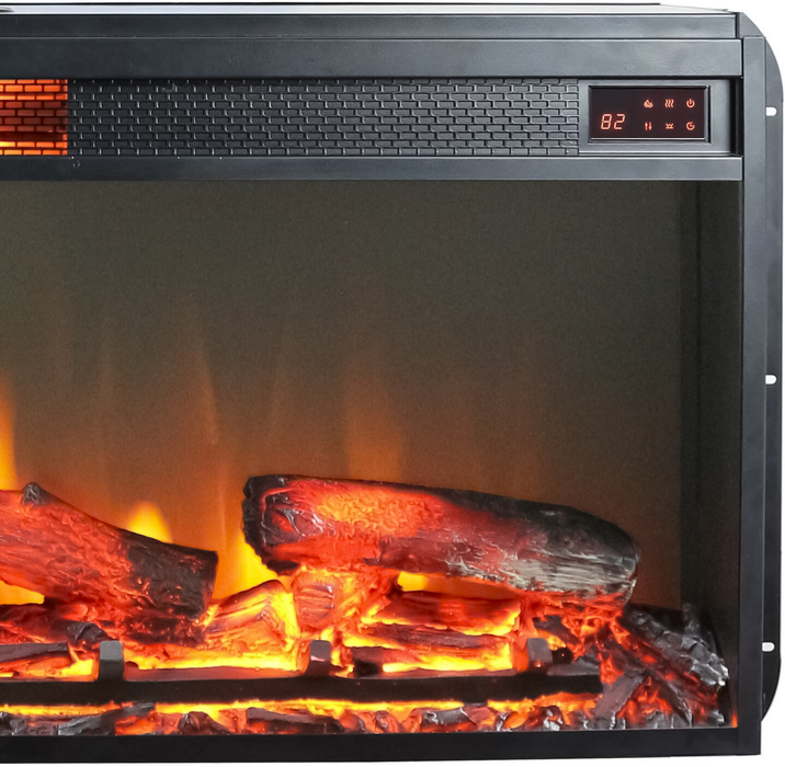 InterFlame Foton (42 LED FX QZ) широкий очаг 2D