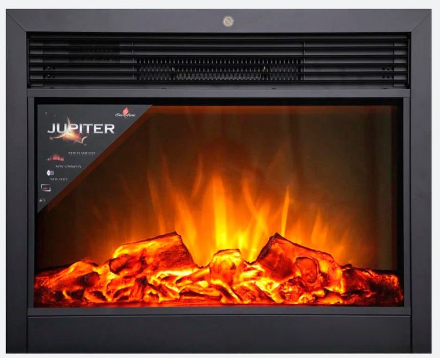 InterFlame Jupiter FX широкий очаг 2D