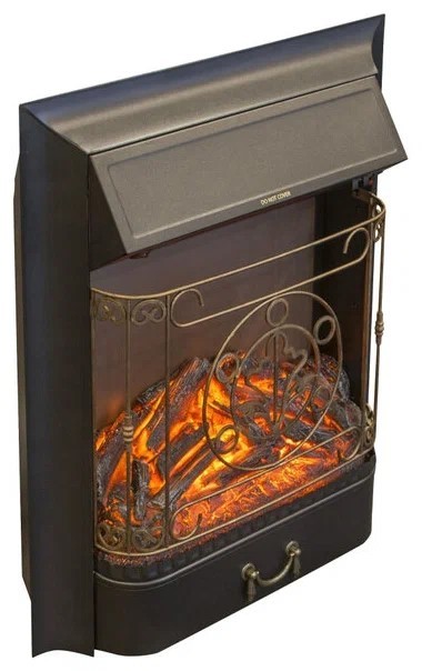InterFlame Majestic BLACK классический очаг 2D