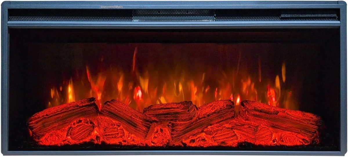 InterFlame Mirage 40 VX широкий очаг 2D