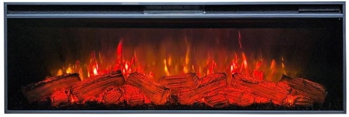 InterFlame Mirage 50 VX широкий очаг 2D