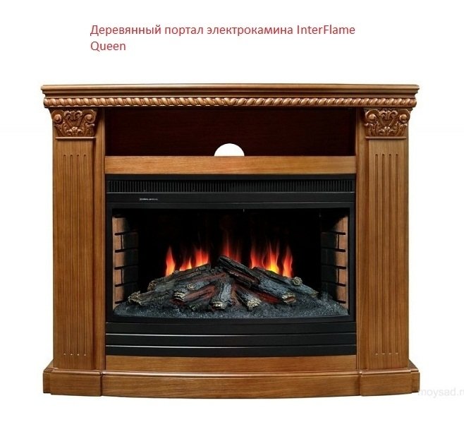 InterFlame Panoramic 33 LED FX широкий очаг 2D