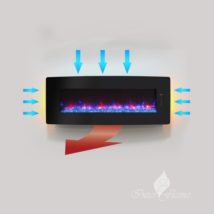 InterFlame RELAX 48 GLX линейный электрокамин