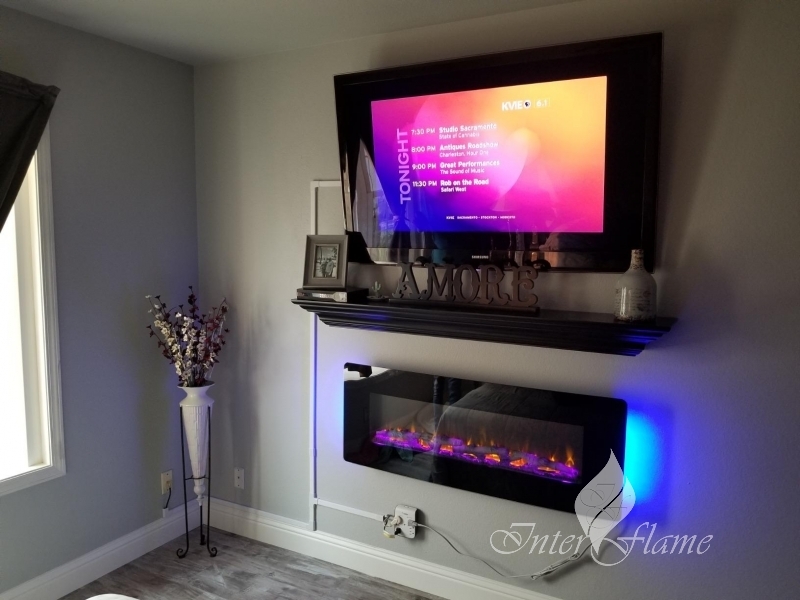 InterFlame RELAX 48 GLX линейный электрокамин