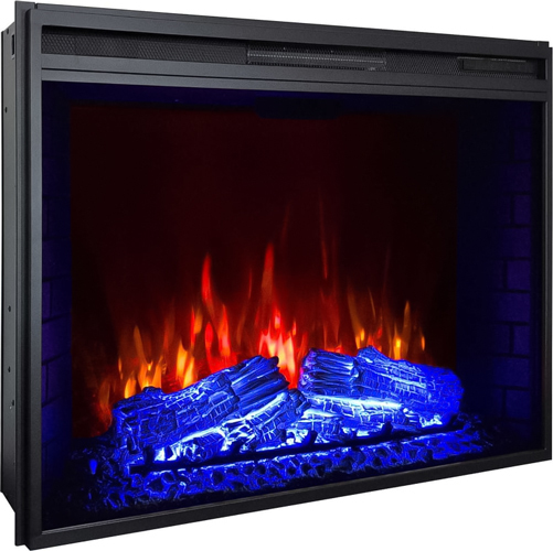 InterFlame Ультрапламя 33VX широкий очаг 2D