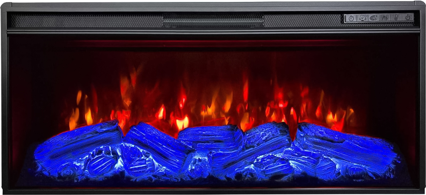 InterFlame Ультрапламя 40VX широкий очаг 2D