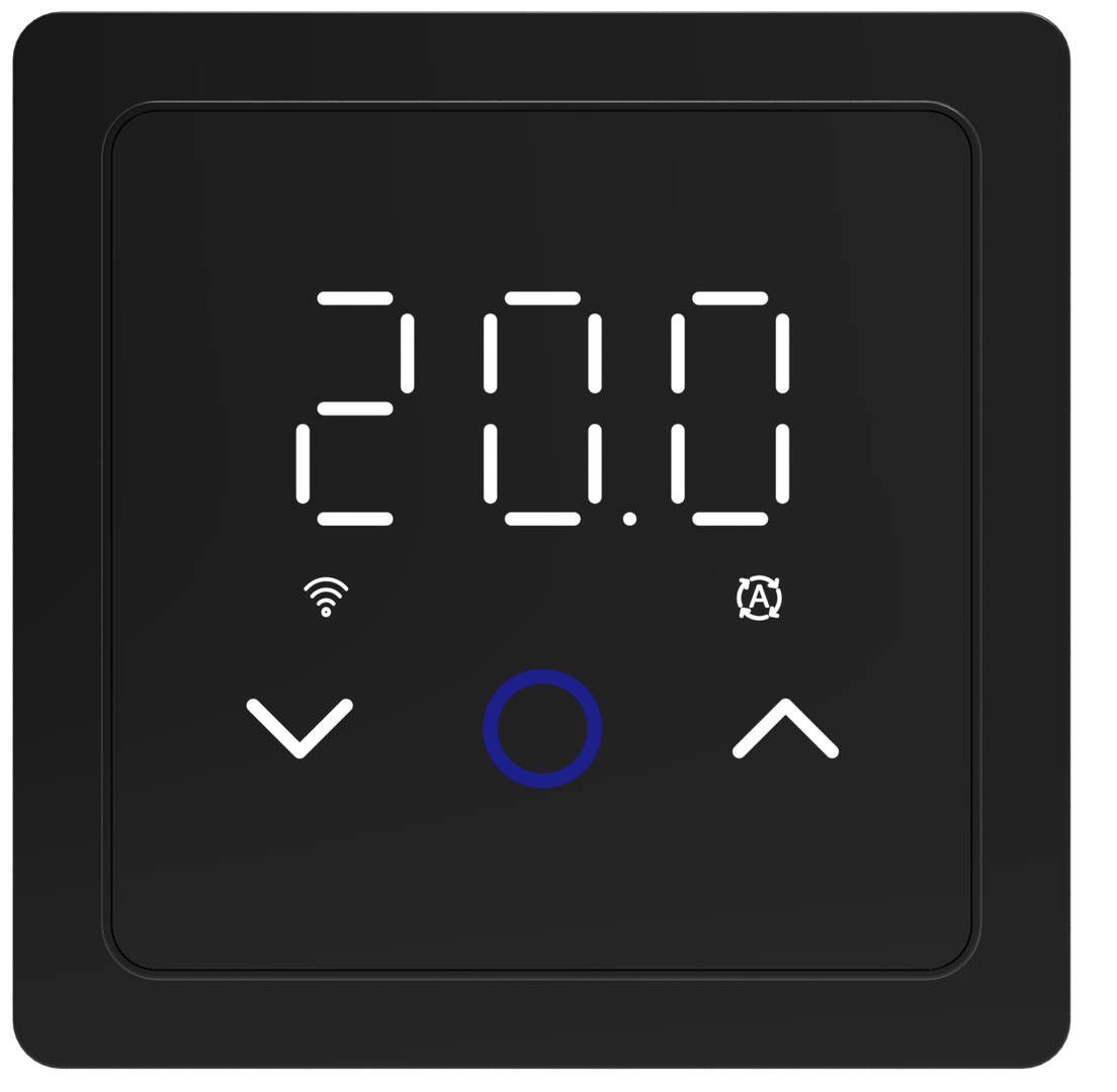 InTherm ES29 WiFi (чёрный матовый) терморегулятор для теплого пола