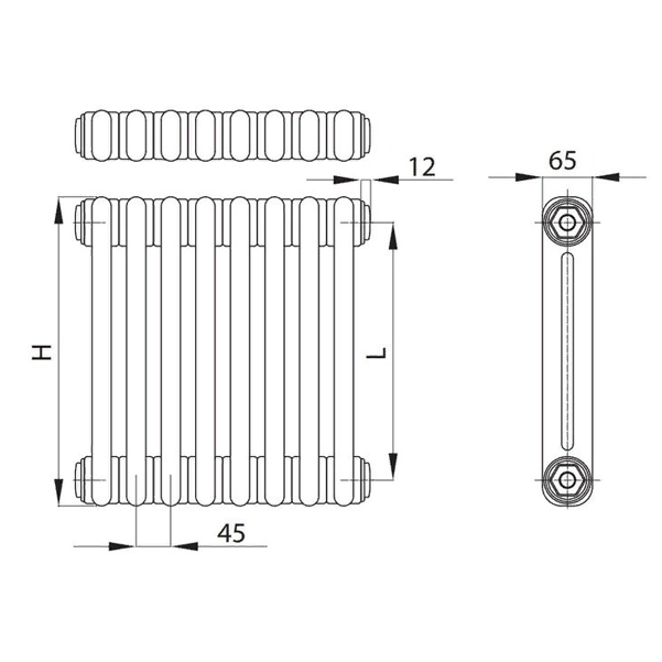 IRSAP TESI 21800/06 T30 (RR218000601A430N01) радиатор отопления
