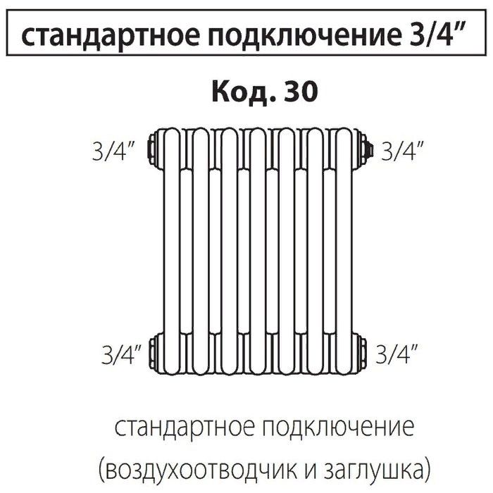 IRSAP TESI 21800/08 T30 (RR218000801A430N01) радиатор отопления