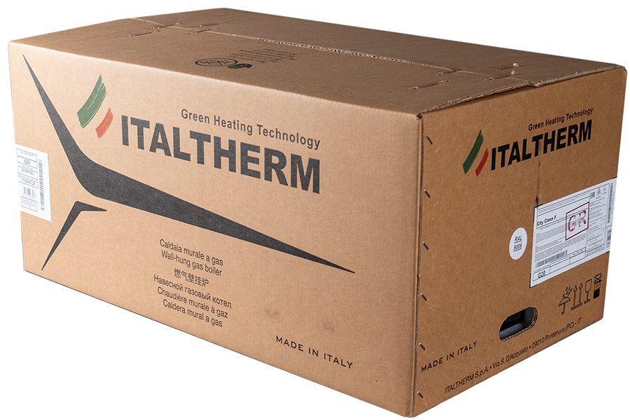 ITALTHERM CITY CLASS 25 F Gray Flame настенный газовый котел