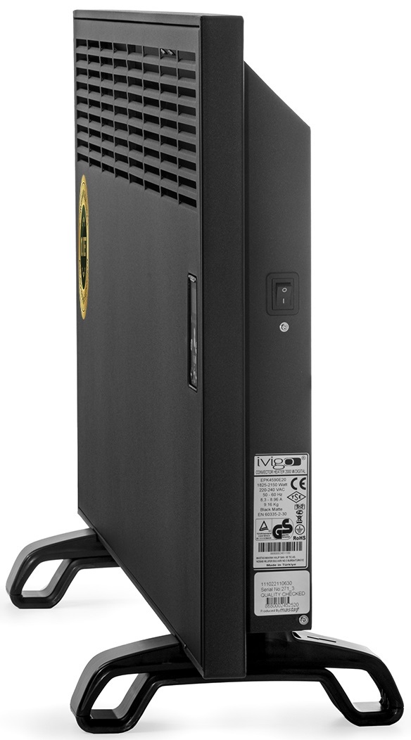 IVigo EPK4590E20 Черный матовый конвектор электрический