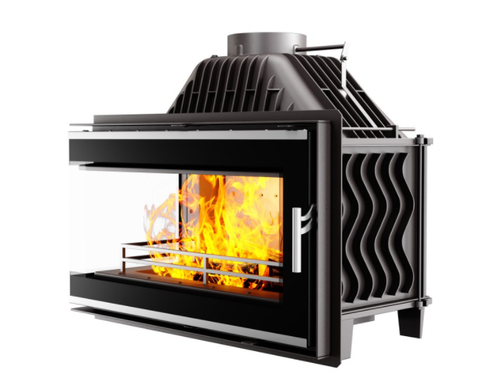 Kawmet W16 14,7кВт LB угловая левая дровяная топка