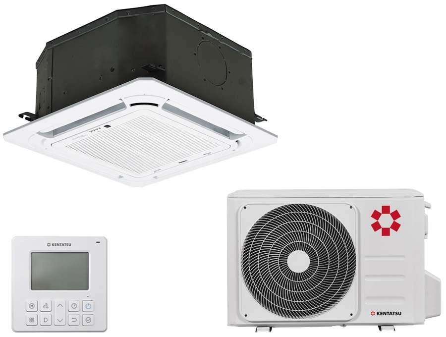 Kentatsu KSZTA35HFAN1R/KSUTA35HFAN1L/-40 кассетный кондиционер