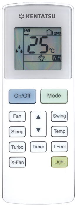 Kentatsu Otari KSGOT26HZRN1/KSROT26HZRN1 настенный тепловой насос мощностью 25 м<sup>2</sup> - 2.6 кВт
