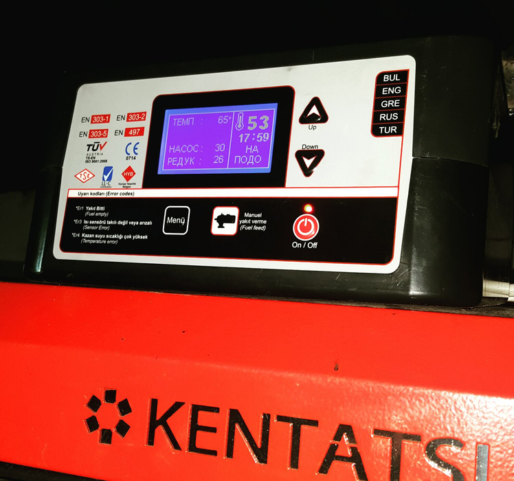Kentatsu PRK-1350 VLK PRK твердотопливный котел