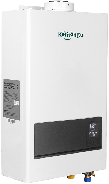 Kotitonttu SUARI S12 FT газовый проточный водонагреватель