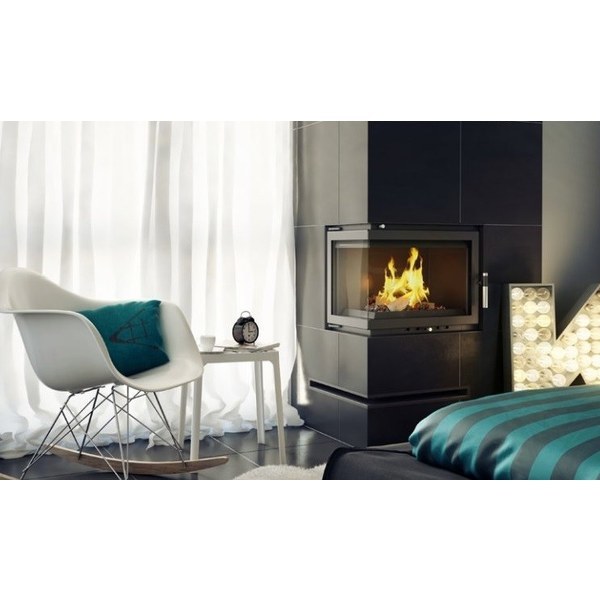 Kratki Amelia/L/BS/DECO угловая левая дровяная топка
