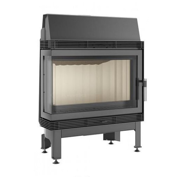 Kratki Blanka670/570/L/BS (угловое стекло слева) угловая левая дровяная топка