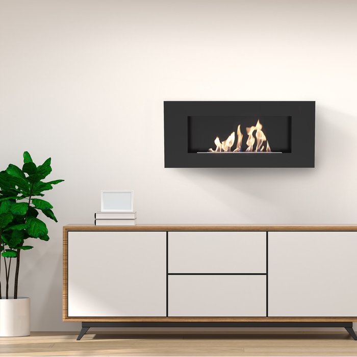 Kratki DELTA FLAT(400*900), TUV польский навесной биокамин